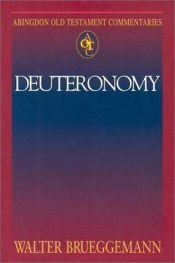 book cover of Deuteronomy by Walter Brueggemann