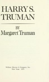 book cover of Harry S. Truman by Margaret Truman