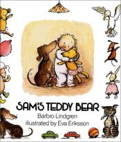 book cover of Sam's Teddy Bear by Barbro Lindgren, 1937-