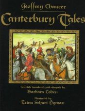 book cover of Canterbury Tales by Barbara Cohen