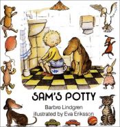 book cover of Sam's Potty by Barbro Lindgren, 1937-