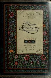 book cover of Renaissance privée by Maria Bellonci