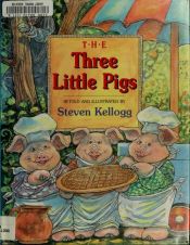 book cover of The three little pigs by Steven Kellogg