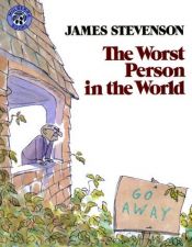 book cover of The Worst Person in the World at Crab Beach (Stevenson) by James Stevenson