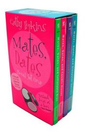 book cover of Mates, Dates Boxed Set One: "Mates, Dates, and Inflatable Bras" "Mates, Dates, and Cosmic Kisses" "Mates, Dates, and by Cathy Hopkins