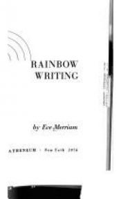 book cover of Rainbow writing by Eve Merriam