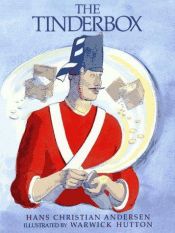 book cover of The Tinderbox by Hans Christian Andersen