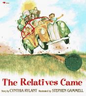 book cover of The Relatives came by Cynthia Rylant
