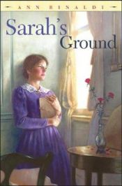 book cover of Sarah's ground by Ann Rinaldi