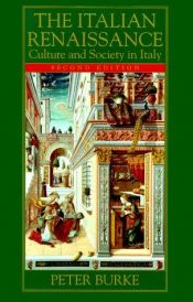 book cover of The Italian Renaissance by Питър Бърк