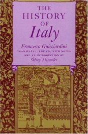 book cover of History of Italy by Francesco Guicciardini