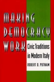 book cover of Making Democracy Work by رابرت پاتنم