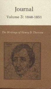book cover of Journal, Volume 3 by Henry Thoreau