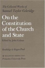 book cover of On the Constitution of the Church and State by 塞缪尔·泰勒·柯勒律治