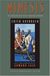 book cover of Mimezis: tikrovės vaizdavimas Vakarų pasaulio literatūroje by Erich Auerbach