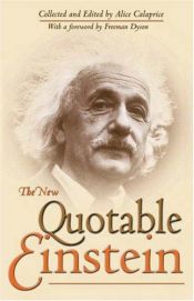 book cover of The new quotable Einstein by अल्बर्ट आइंस्टीन