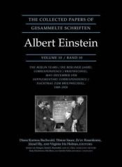 book cover of The Berlin years : correspondence, May - December 1920 and supplementary correspondence, 1909 - 1920 by Albert Einstein