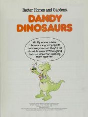 book cover of Better Homes and Gardens Dandy Dinosaurs (Fun-to-Do Project Books) by Better Homes and Gardens