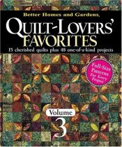 book cover of Quilt-Lovers' Favorites, Volume 3 (Quilt-Lovers' Favorites) by Better Homes and Gardens