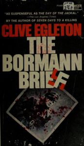 book cover of The Bormann brief by Clive Egleton