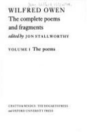 book cover of The complete poems and fragments by Wilfred Owen