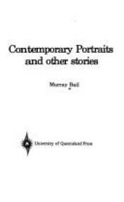 book cover of Contemporary portraits and other stories by Murray Bail