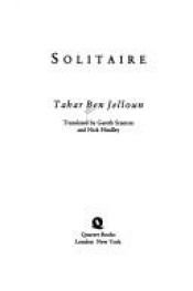 book cover of Solitaire by ターハル・ベン・ジェルーン