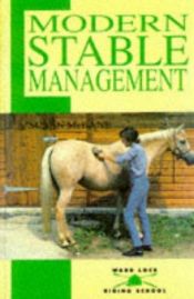 book cover of Modern Stable Management by Susan McBane