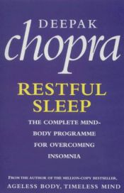 book cover of Restful sleep by Дийпак Чопра