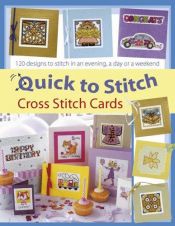 book cover of Quick to stitch cross stitch cards by Claire Crompton