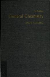book cover of General Chemistry by 莱纳斯·鲍林
