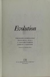 book cover of Evolution by Theodosius Dobzhansky