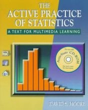 book cover of The active practice of statistics : a textbook for multimedia learning by David S. Moore