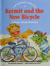 book cover of Kermit and the new bicycle by Michaela Muntean