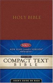 book cover of New King James Version Holy Bible (Burgundy) by Thomas Nelson