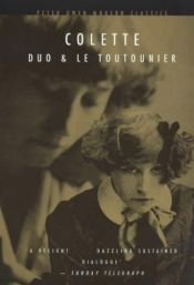 book cover of Duo and Le Toutounier by Colette