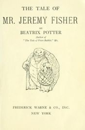 book cover of Het verhaal van Jeremias Hengelaar by Beatrix Potter