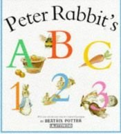 book cover of Peter Rabbit's ABC, 123 by ビアトリクス・ポター