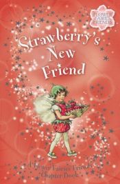 book cover of Strawberry's New Friend: A Flower Fairies Chapter Book (Flower Fairies) by Σίσελι Μαίρη Μπάρκερ