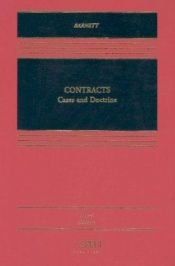 book cover of Contracts Cases & Doctrine Printed Cover by Randy Barnett