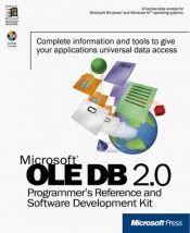 book cover of Microsoft Ole Db 2.0 Programmer's Reference and Data Access Sdk by Microsoft