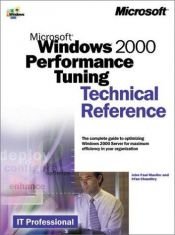 book cover of Microsoft(r) Windows(r) 2000 Performance Tuning Technical Reference by John Paul Mueller