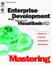 book cover of Enterprise Development Using Microsoft Visual Basic 6.0 (Dv-Dlt Mastering) by Microsoft