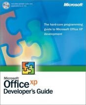 book cover of Microsoft Office XP Developer's Guide (Pro-Developer (Paperback)) by Microsoft