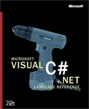 book cover of Microsoft visual C♯.NET : language reference by Microsoft