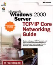 book cover of Microsoft Windows 2000 Server TCP by Microsoft