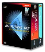 book cover of Microsoft Visual Basic .NET Deluxe Learning Edition--Version 2003 (Pro-Developer) by Microsoft