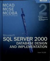 book cover of SQL Server 2000 Database Design and Implementation by Microsoft