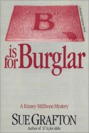 book cover of "B" Is for Burglar by Sue Grafton