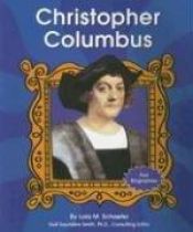 book cover of Christopher Columbus (First Biographies) by Lola M Schaefer